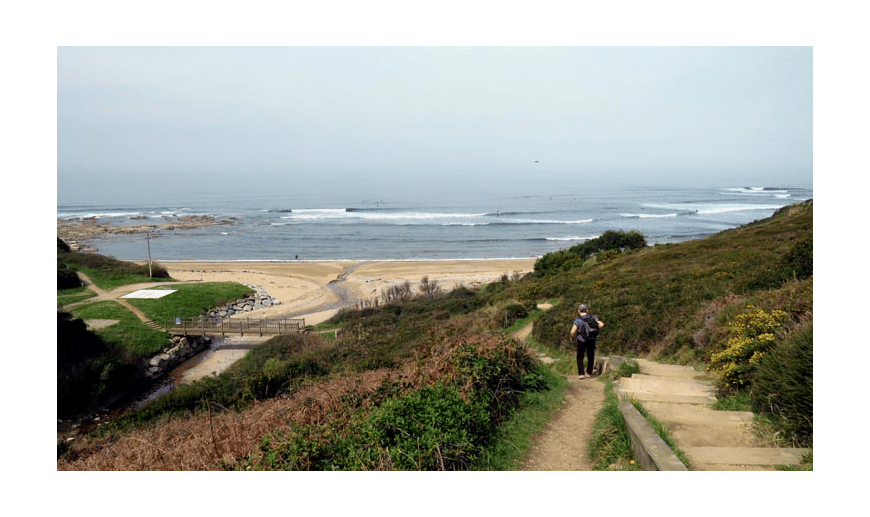 plage de cenitz à Guéthary pour surfer