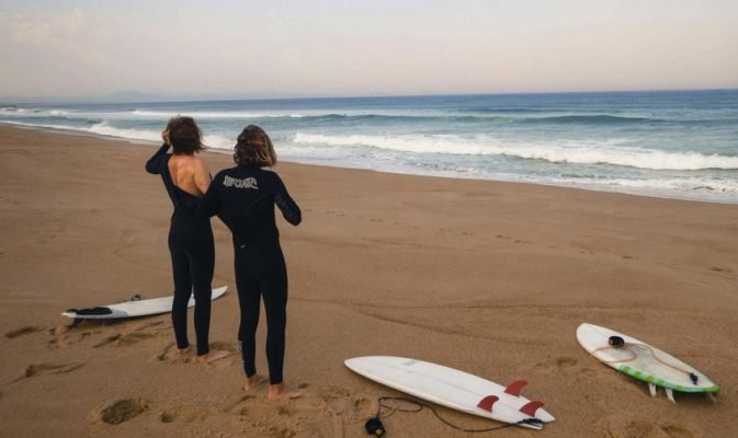 débuter le surf à biarritz